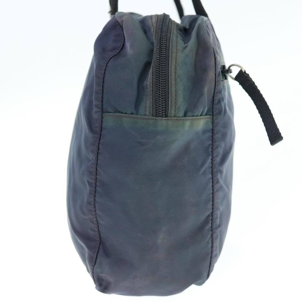 PRADA Hand Bag Nylon Navy Auth 64462 - Picture 4 of 16